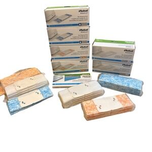 HUGE lot Of Genuine iRobot Braava Jet Dry Sweeping Pads And Microfiber Cloth New